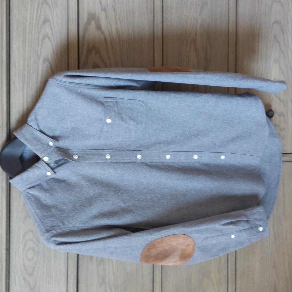 J Crew Elbow Patch Button Down